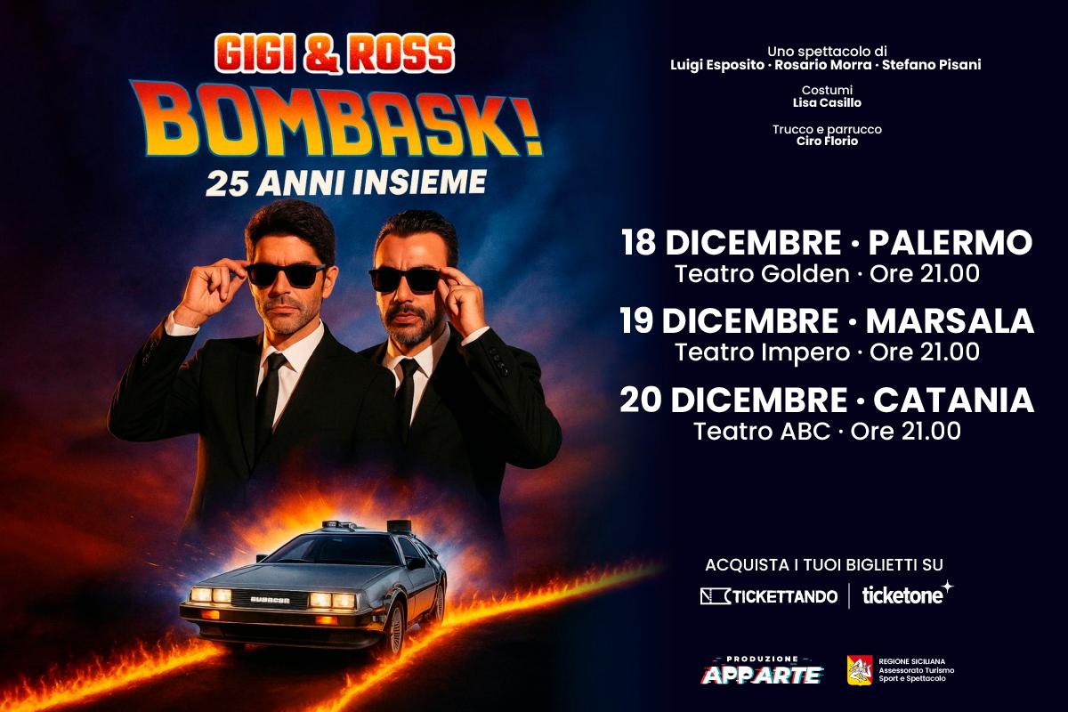 Locandina di BOMBASK 25 anni insieme